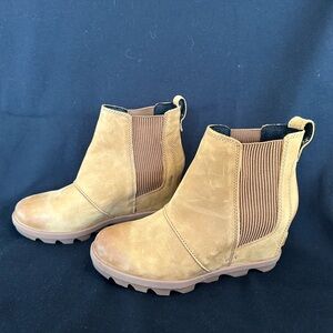 Sorel Brown Ankle Booties